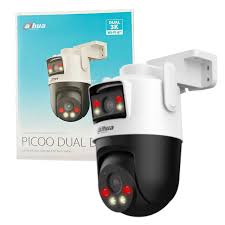 Cámara de Seguridad WiFi PTZ Doble Lente Inteligente 360°